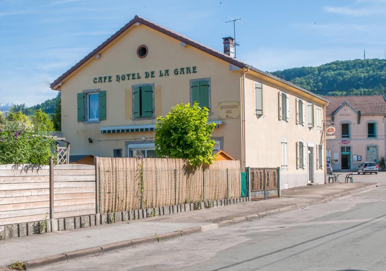 Cafe Hotel De La Gare Champagnole Εξωτερικό φωτογραφία